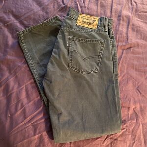 Men’s Levi’s 30 x 30 514 Grey 5-pocket Jeans